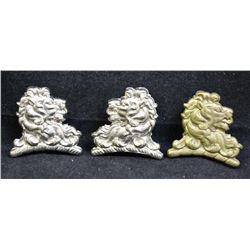 D276. Essex Scottish, Collar badge lot