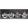 Image 2 : D285. Royal Winnipeg Rifles, Regina Rifles, collar badge lot