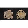 Image 2 : D299. Lake Superior Regiment Collar badge pair