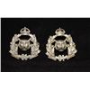 Image 1 : D304. Princess Louise's Argyll and Sutherland Highlanders of Canada Collar badge pair