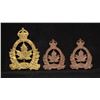Image 1 : D311. British Columbia Dragoons Cap/Collar badge lot