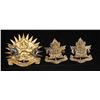 Image 2 : D313. Westminster Regiment Cap/Collar badge lot