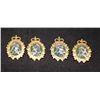 Image 1 : E8. Canadian DENTAL Branch collar badge lot