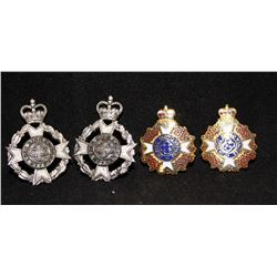 E15. Canadian Chaplain Corps Collar Badge sets