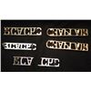 Image 2 : E16. Chaplain Corps shoulder badge lot