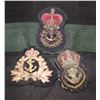 Image 1 : E26. Canadian Navy Cap Badge Lot