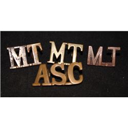 F6. British Army Service Corp Title lot