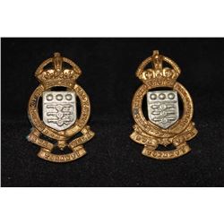 F8. Royal Army Ordnance Corps Collar badge lot