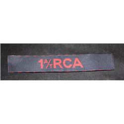 H4. Royal Canadian Artillery, CANVAS Flash