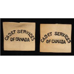 H65. CADET SERVICES OF CANADA Slip on pair