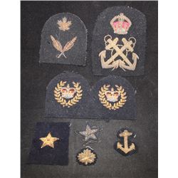 H76. Navy related GOLD Wire lot