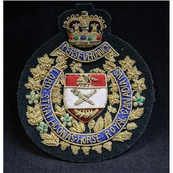 H85. Lord Strathcona's Horse Blazer Crest