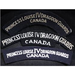 H95. IV Princess Louise Dragoon Guards Cloth Shoulder Flash lot