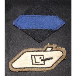 H113. 2nd Canadian Armoured Brigade, Tank sleeve badge lot