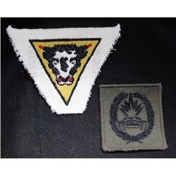 H117. 79th Armoured Division, unknown Tank cloth flash lot