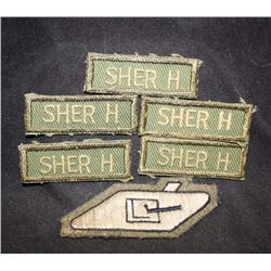 H132. Sherbrooke Hussars COMBAT/Tank flash lot