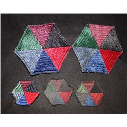 H139. Canadian Army Pacific Force cloth flash lot