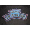 Image 2 : H147. Three Rivers Regiment Cloth shoulder flash