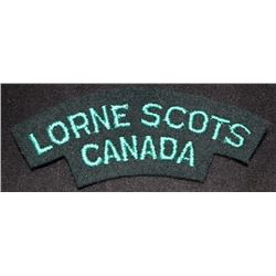 H181. Lorne Scots cloth shoulder flash