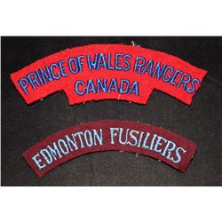 H218. Cloth flash lot.