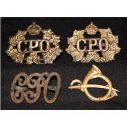 M3. Canadian Post Officer Badge/Title/pin lot