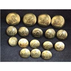 Q5. Ontario Regiment Button Lot