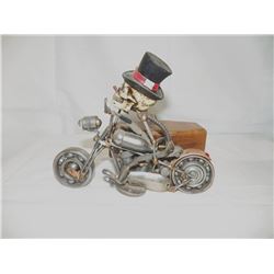 Motorcycle Bike Sculpture