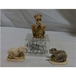 3 Pcs. Harmony Kingdom