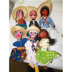 Box Lot Marionette Puppets