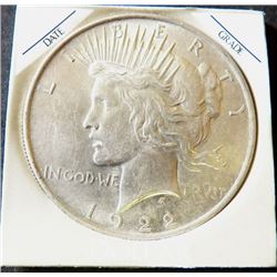 1922-Peace Silver Dollar