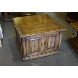 Very Nice 2 Cabinet End Table