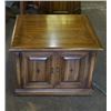 Image 2 : Very Nice 2 Cabinet End Table