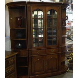 Thomas Ville Oak China Display Cabinet