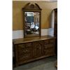 Image 1 : 9 Drawer Dresser With Mirror.
