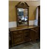 Image 2 : 9 Drawer Dresser With Mirror.