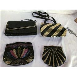 4- Ladies Beaded Evening Hand Bags