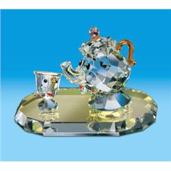 Crystal World Mrs Potts & Chip