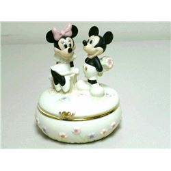 Lenox Mickey & Minnie Keepsake Box