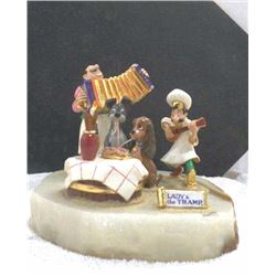 Ron Lee Statue of Lady and the Tramp