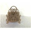 Image 1 : Large Brass Victorian Letter Holder