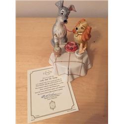 Disney's Lady and The Tramp Figurine