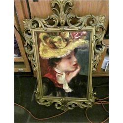 Large Print of Lady Thinking