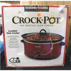 Red Crock Pot in Box