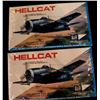 Image 1 : 2-Hell Cat Plastic Airplane Models