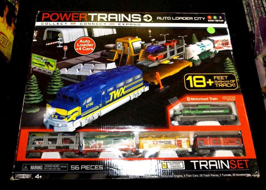 Two Power Set Train Power Trains Motorized Train Set
