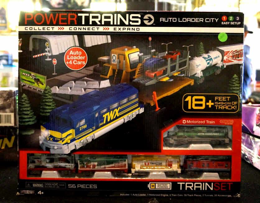 Two Power Set Train Power Trains Motorized Train Set