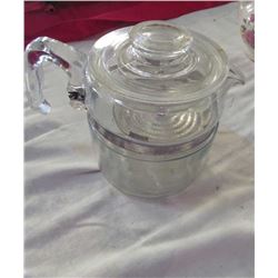 Glass 1950's Glass Coffee Pot