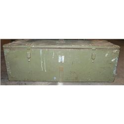 Vintage Military Wood Box