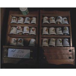 24 Pcs.Thimble Collection