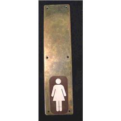 Solid Brass Push Plate